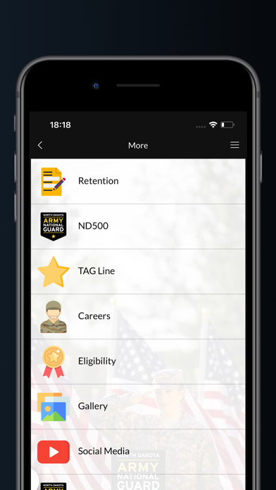 Screenshot #2 pour North Dakota National Guard