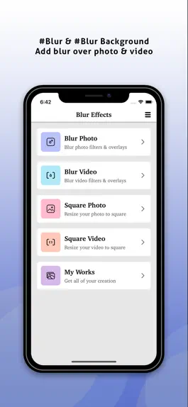 Game screenshot Blur Effects Photo & Video mod apk