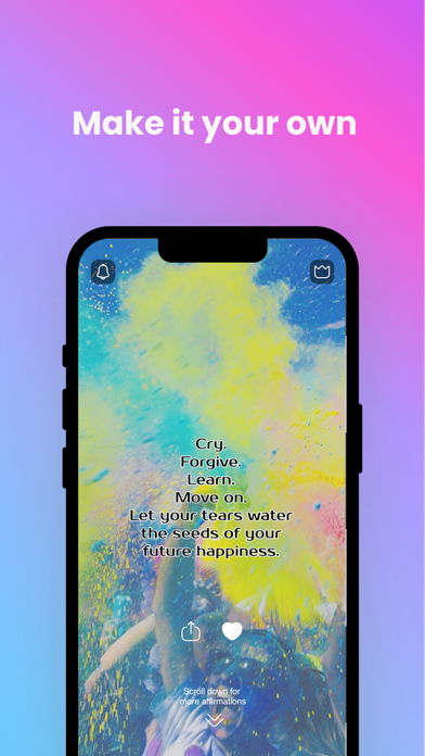 Felt - Daily Affirmations Screenshot