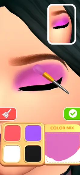 Game screenshot Match The Makeup apk