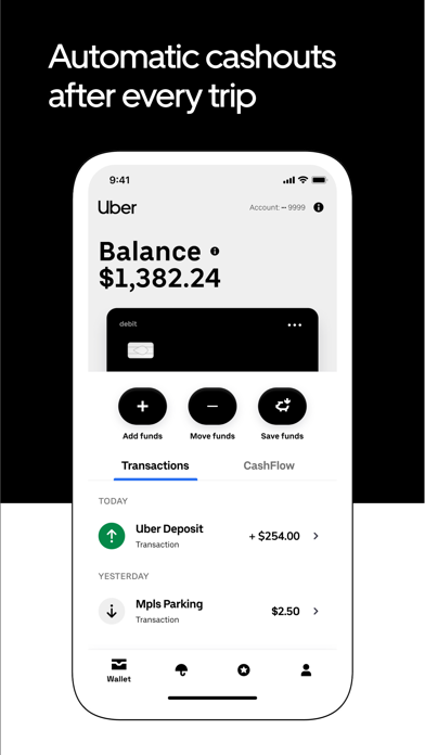 Uber Pro Card Screenshot