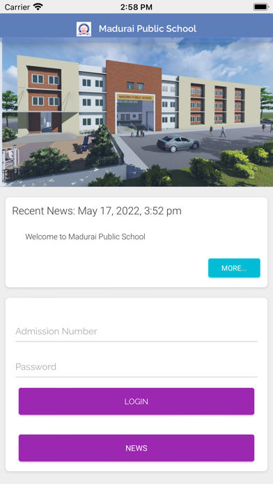 MPS Madurai Public School Screenshot