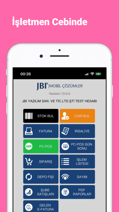 JBI Mobil Satış Screenshot