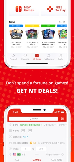 Discounts on Metacritic Top in Nintendo eShop — NT Deals USA