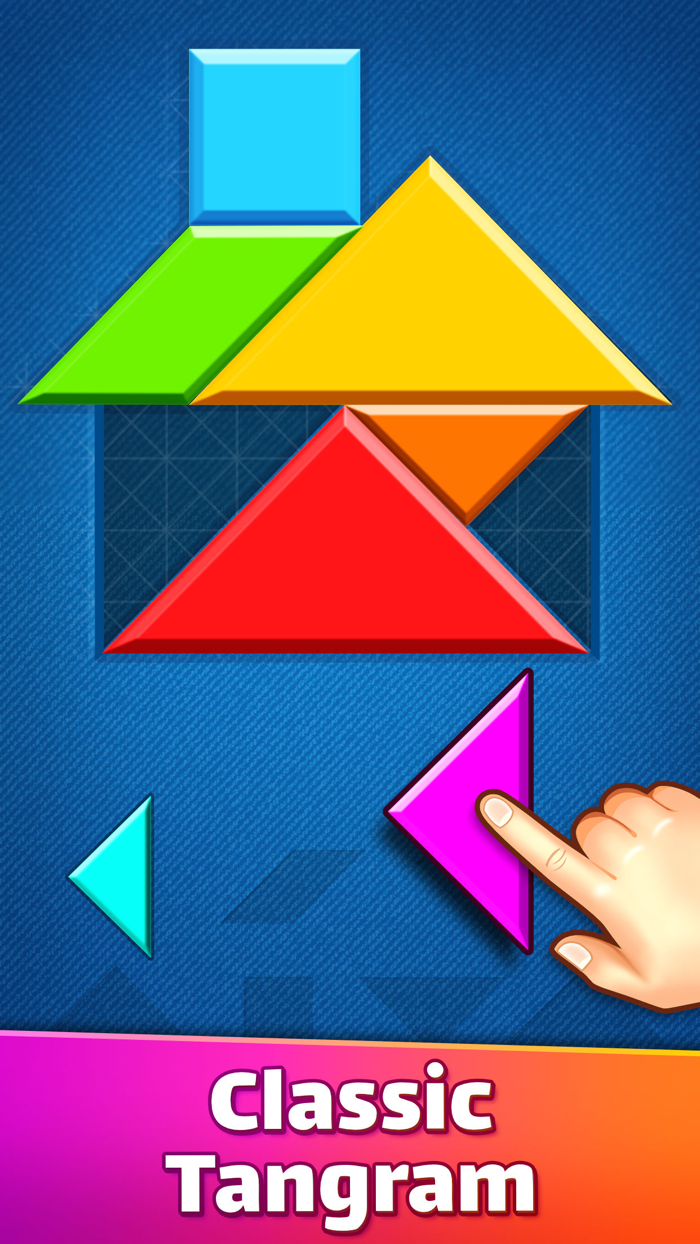 Tangram Puzzle Polygrams Game