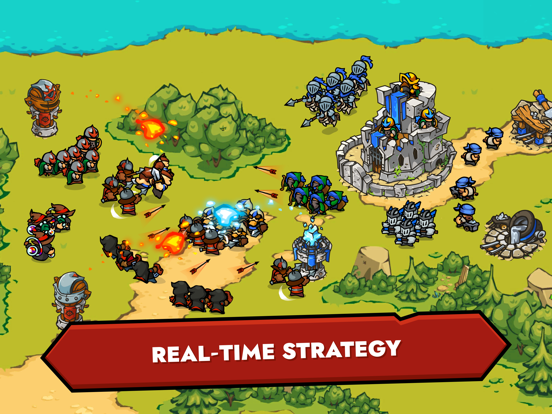 Screenshot #4 pour Castlelands: RTS strategy game