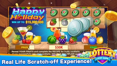 Lottery Ticket Scanner Games Screenshot