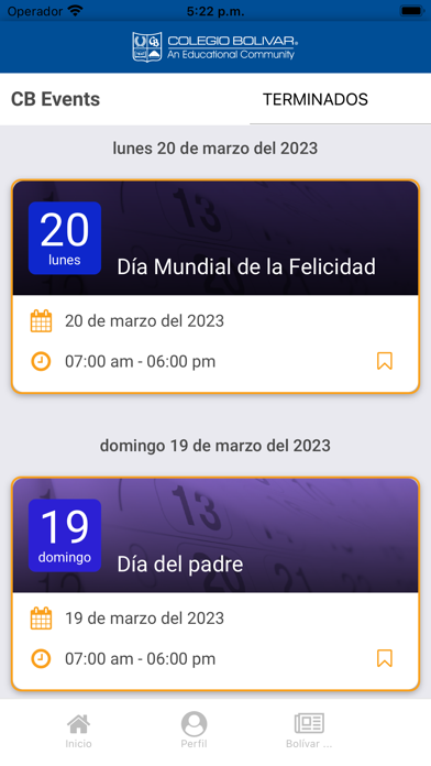 Colegio Bolívar Screenshot