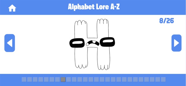 Alphabet Lore : Pixel Pro, Apps
