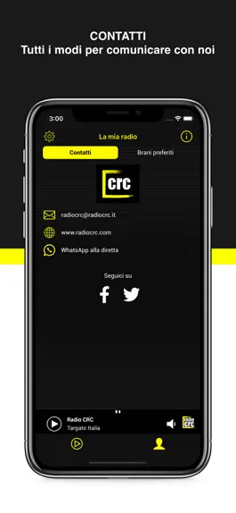 Game screenshot RADIO C.R.C. Targato Italia hack
