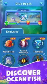 solitaire: fish aquarium iphone screenshot 3
