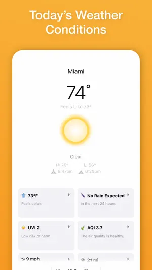 MyWeather° - Clima - Weather screenshot 1