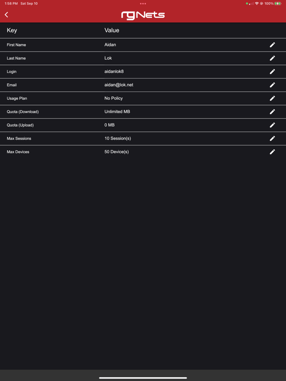 Screenshot #6 pour rXg Account Group Editor