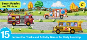 Kids Vehicles Fire Truck games screenshot #2 for iPhone