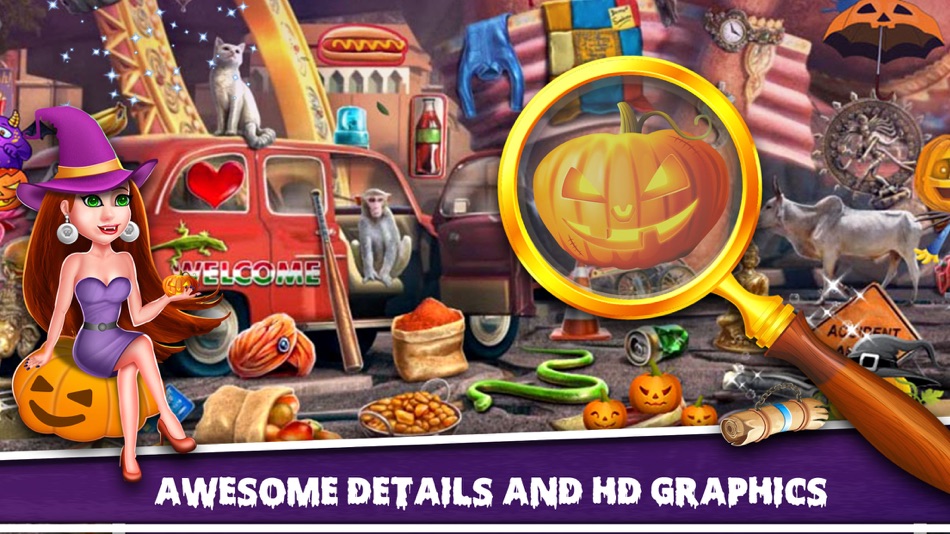 #2. Halloween Hidden Object Games (iOS) 由: Abhishek Akhani