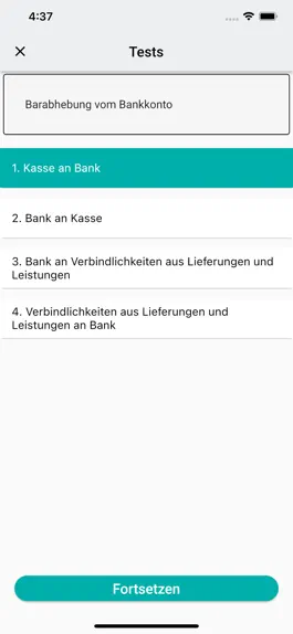Game screenshot Rechnungswesen Buchungssätze apk