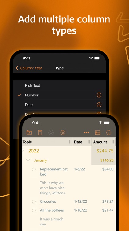 OmniOutliner 3 screenshot-3