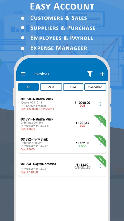 Easy Account - Accounting App screenshot-3