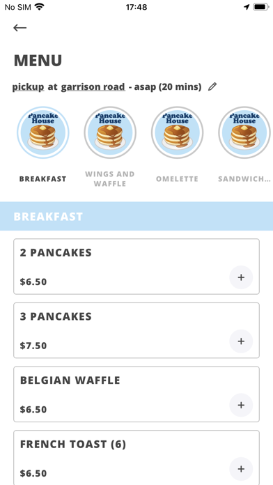 pancake house official Screenshot