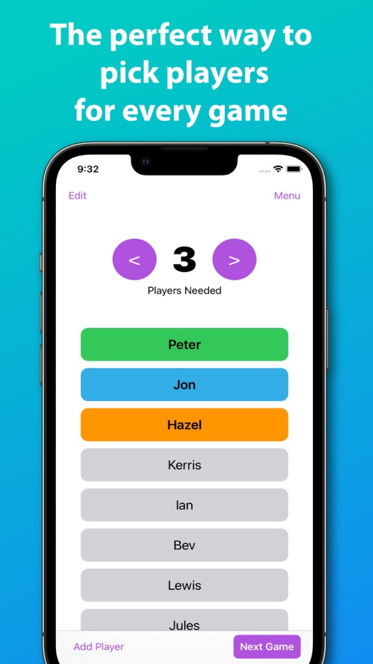 #1. PlayRight: Picking Players (iOS) 게시자: Peter Johnson