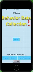 Behavior Data Collection Lite screenshot #1 for iPhone