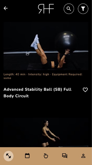 Rachel Homer Fitness & Recipes Screenshot