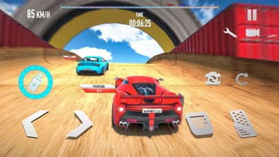 Superhero Mega Ramp: Racing Screenshot