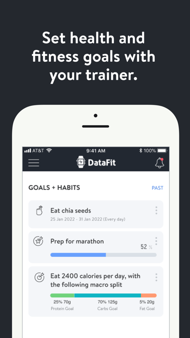DataFit App Screenshot