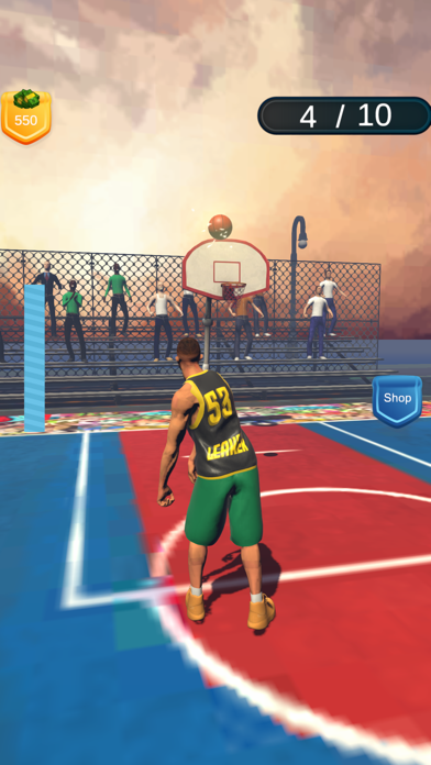 Basketball Mobile Score Game Screenshot