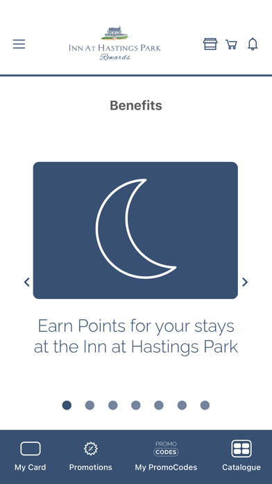 Inn at Hastings Park Rewards Screenshot
