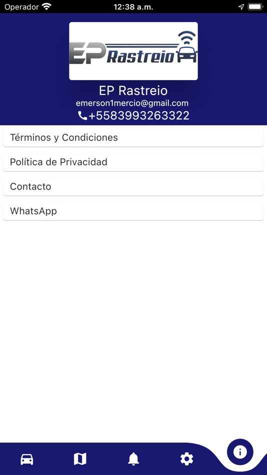 #7. EP Rastreamento (iOS) By: Gonzalo Maino