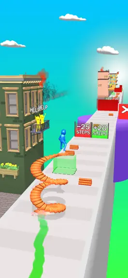 Game screenshot Stairs Runner & Rescue apk