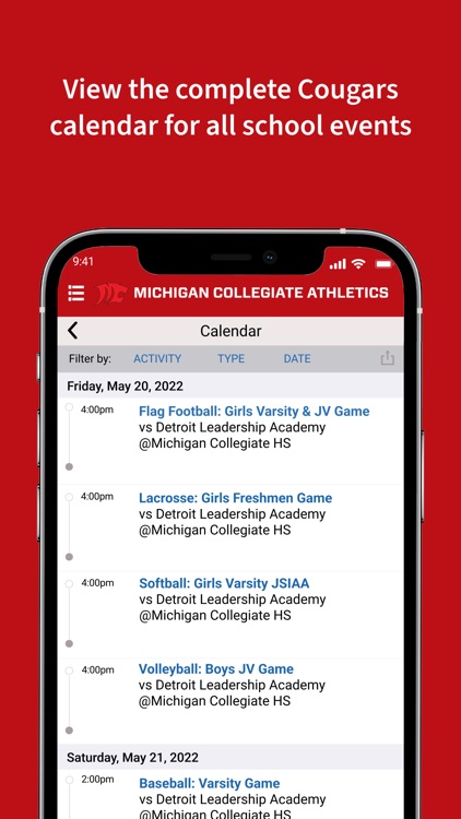 Michigan Collegiate Athletics screenshot-3