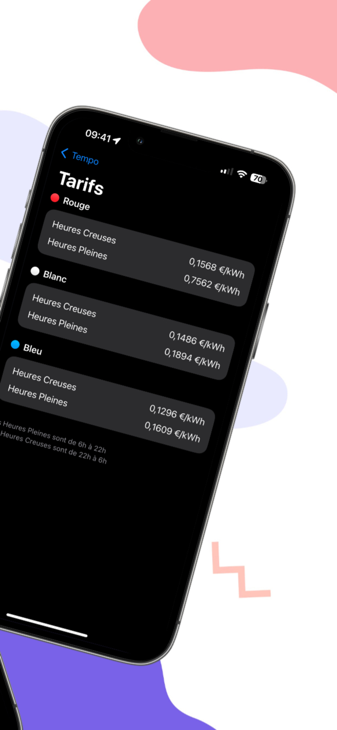 Tempo - Couleur du jour