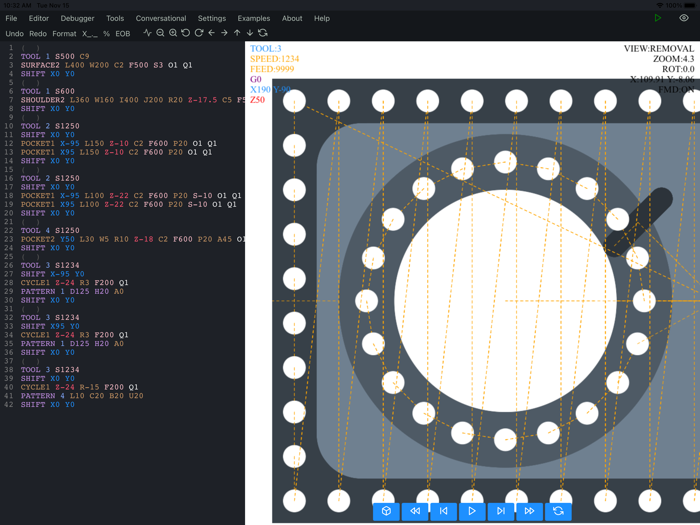Macro Simulator CNC Conv