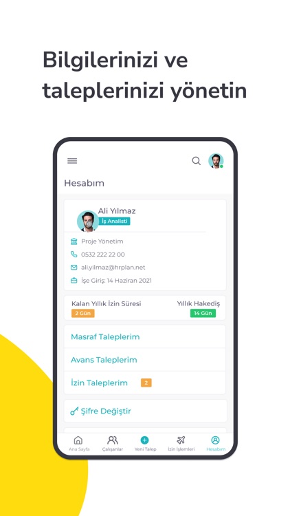 HRplan - IK ve İzin Yönetimi