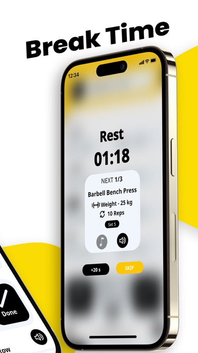 Fitness AI Planner Gym Tracker Screenshot