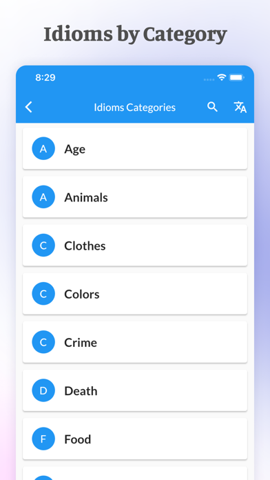 Best English Idioms & Phrases Screenshot
