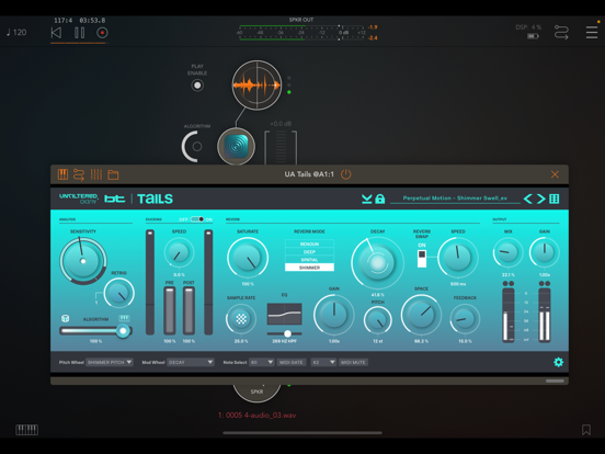 Screenshot #6 pour Tails - Dual Reverb