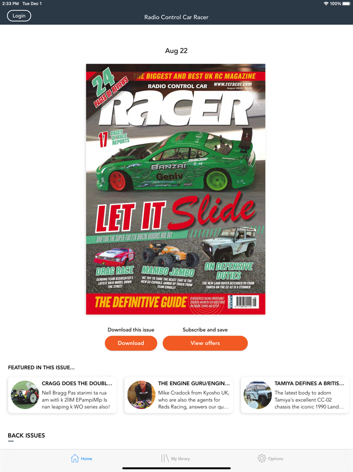 Radio Control Car Racer