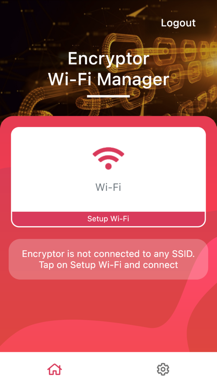 Encryptor Wi-Fi Manager