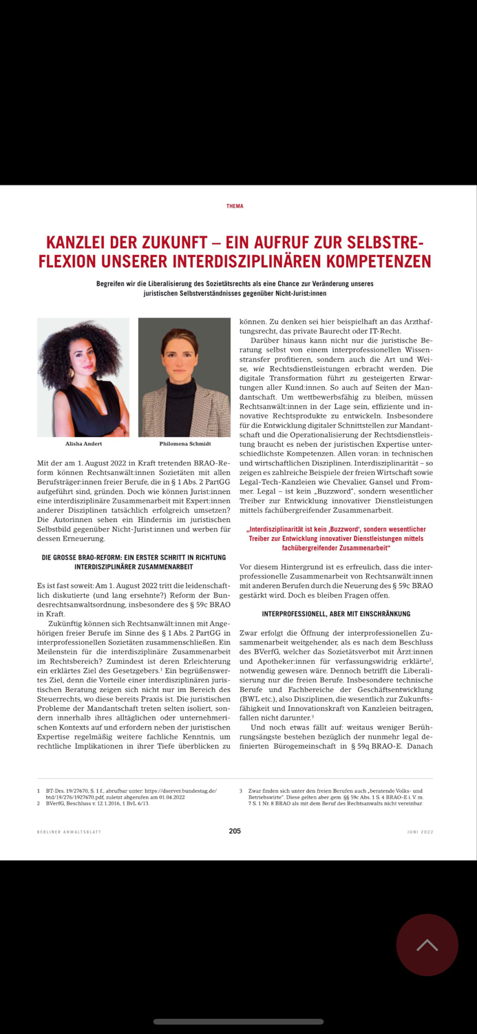 Berliner Anwaltsblatt