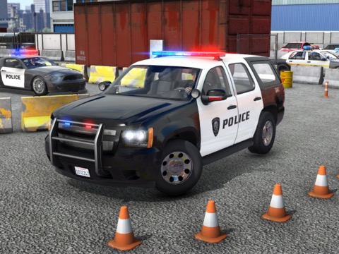 Police Car Parking Real Carのおすすめ画像5