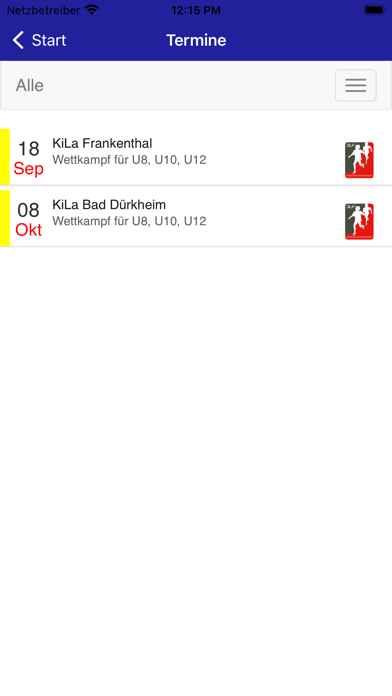 Leichtathletik Club Haßloch Screenshot