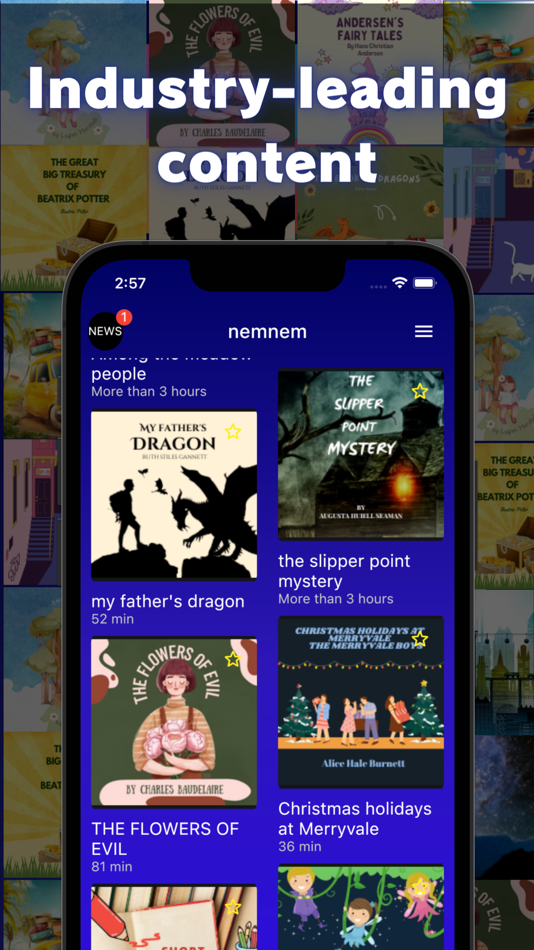 #3. nemnem Lite - Read Aroud App (iOS) Podle: Minerva株式会社