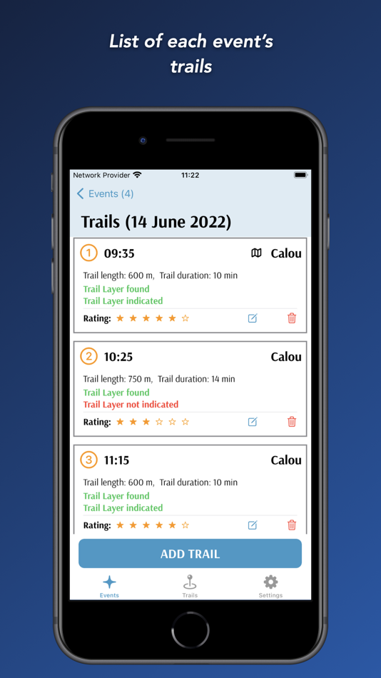 #2. ManTrailing (iOS) By: Otto Kiefer