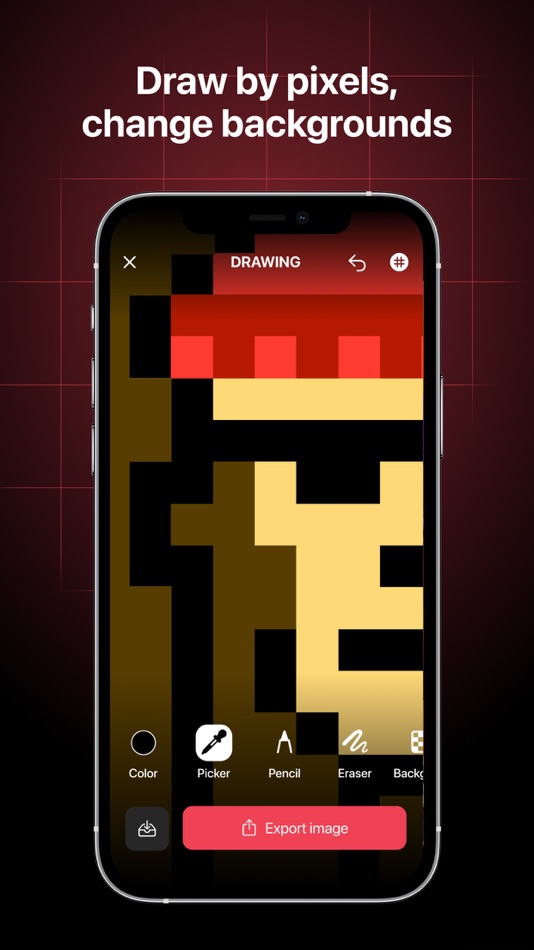#3. PIX: Pixel Art Maker (iOS) Podle: Nikita Velichko