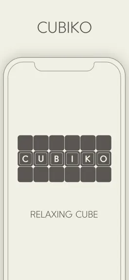 Game screenshot Cubiko - Relaxing Cube mod apk