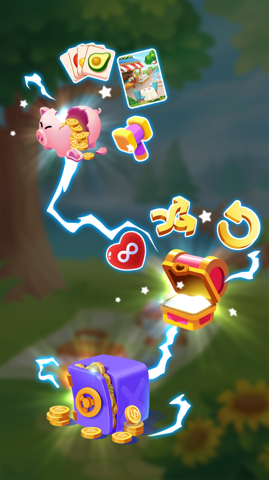 #5. Tiles Match 3D: Happy Trips (iOS) By: WingsMob Global Ltd.