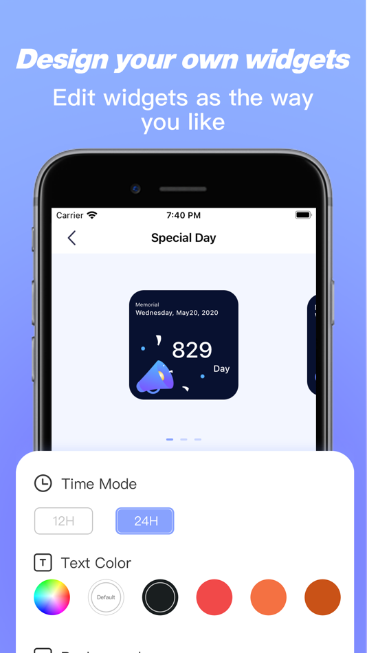 #6. WidgetsArt pro (iOS) Podle: Hunan Anpai Information Technology LTD.